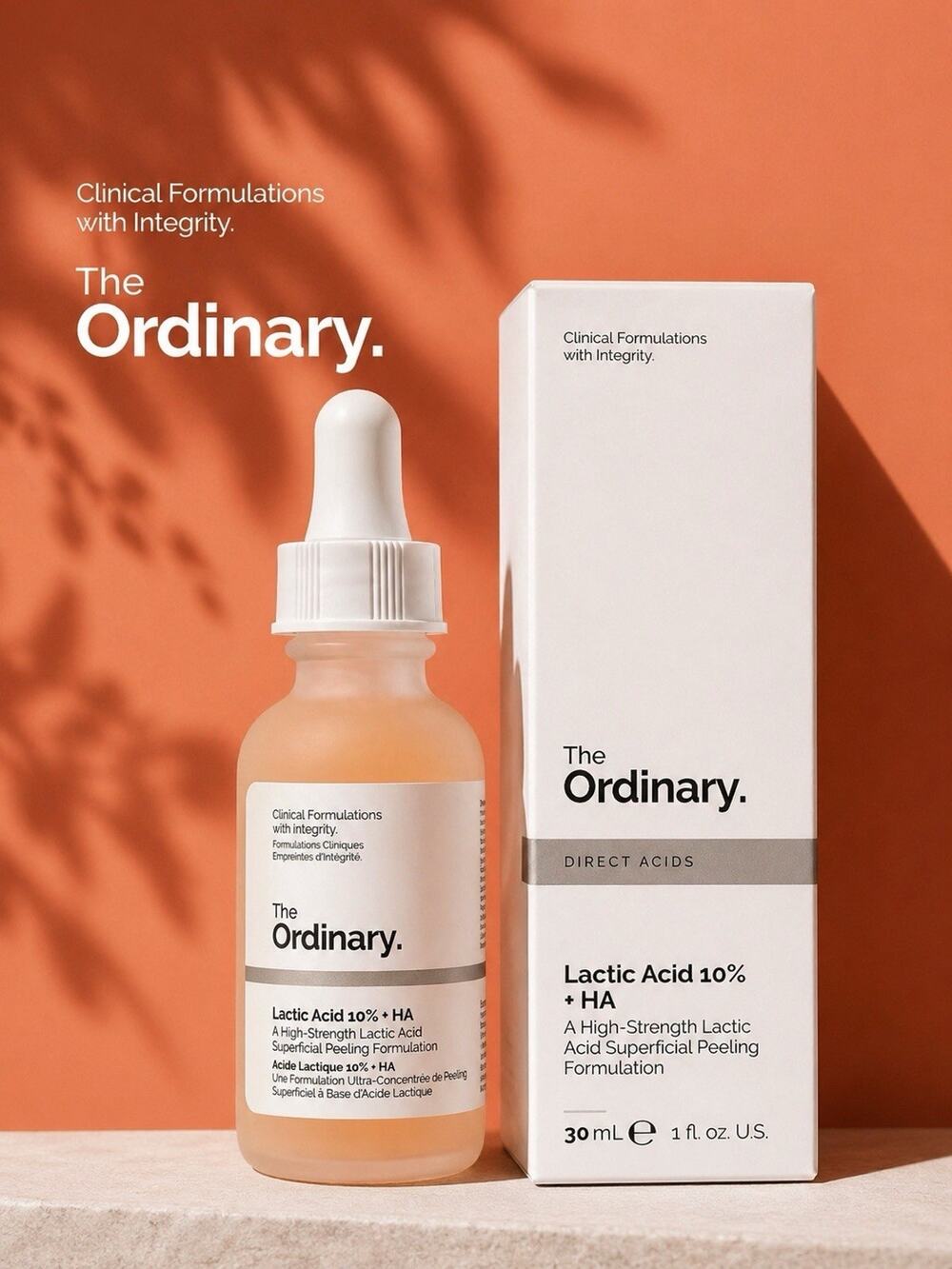 The Ordinary - Lactic Acid 10% + HA - High-Strength Lactic Acid Superficial Peel